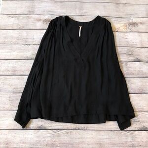 Free People Flowy Pleated Sleeveless Top XS